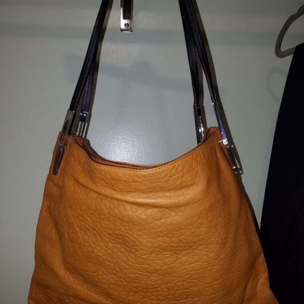 Leather handbag